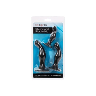 Zestaw zatyczek analnych Anal Ripple z przyssawkami, 11,5 cm - 1 2