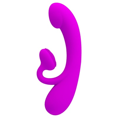 Wibrator królik Full Cover Silicone z 10 funkcjami wibracji, 17 cm - 1 2