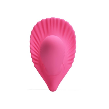 Wibrator muszlowy Powerful Shell Stimulator – 30 trybów wibracji, pilot, dł. 21 cm - 4