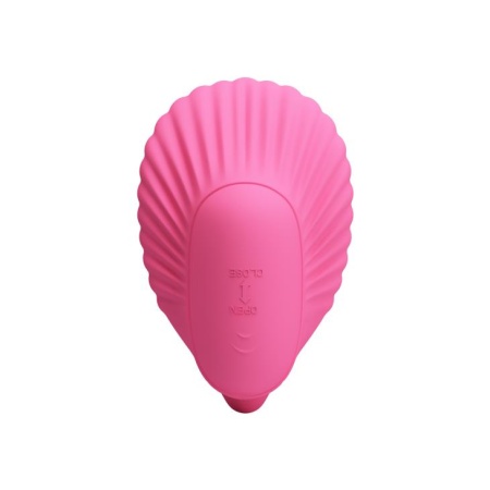Wibrator muszlowy Powerful Shell Stimulator – 30 trybów wibracji, pilot, dł. 21 cm - 5
