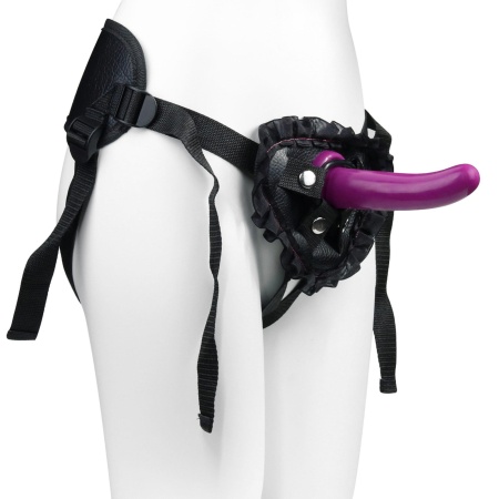 Silikonowe dildo Holy Dong Medium 14,5 cm z przyssawką - fioletowe - 7