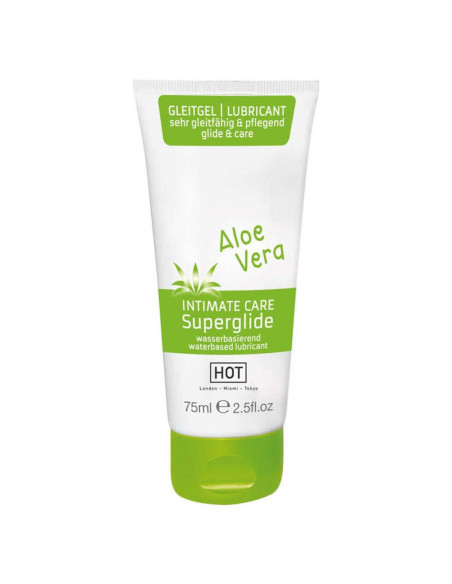 Żel/sprej-HOT Intimate Care Superglide aloe Vera 75ml.