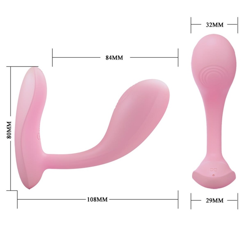 Wibrator Baird do punktu G z 12 trybami wibracji, 11 cm - 9