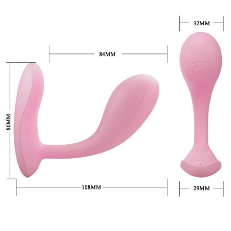 Wibrator Baird do punktu G z 12 trybami wibracji, 11 cm - 9