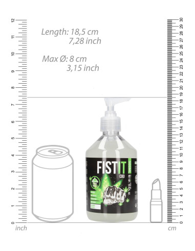 CBD Lubricant - 17 fl oz / 500 ml- Pump