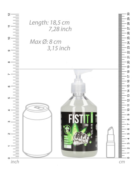 CBD Lubricant - 17 fl oz / 500 ml- Pump