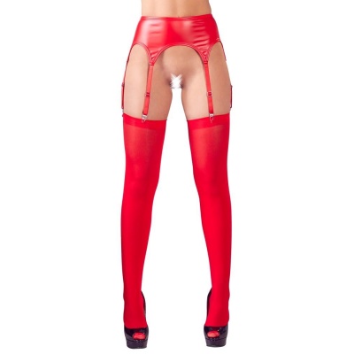 Suspender Belt Red - 1 2