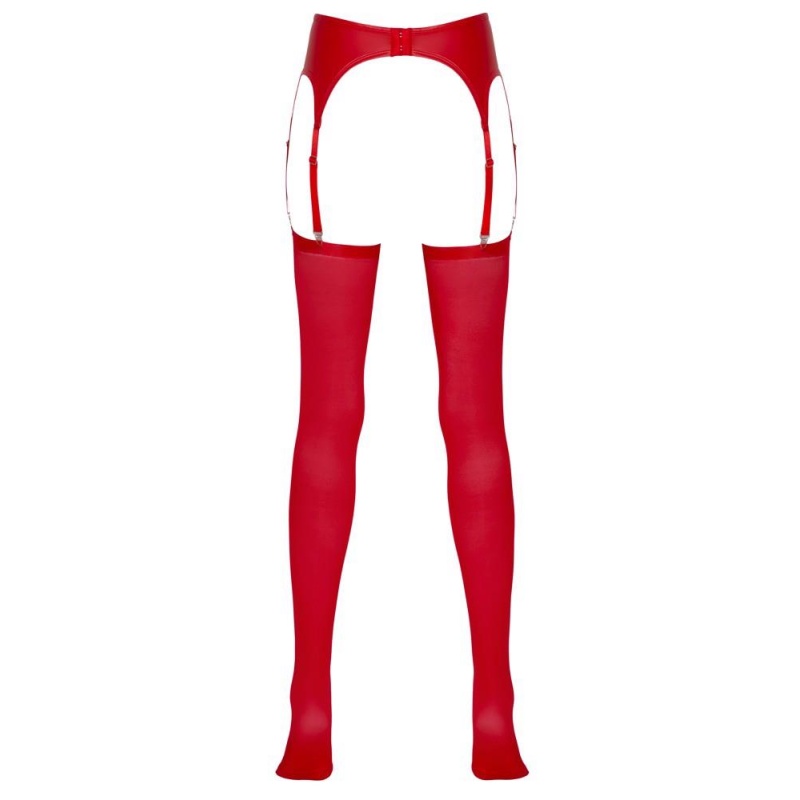 Suspender Belt Red - 8