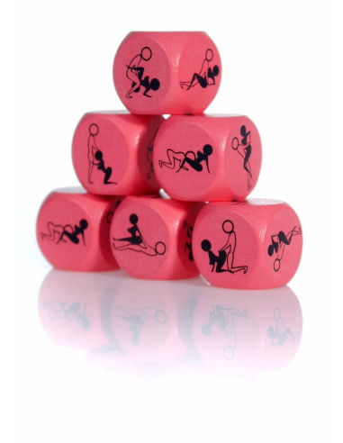 Zabawka-Kostka Miłości 25mm - 1 sztuka