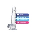 Dildo Realistyczny Crystalline Diamond z Przyssawką TPE 15,2 cm - 5