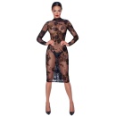 Dress Flock Print L - 1
