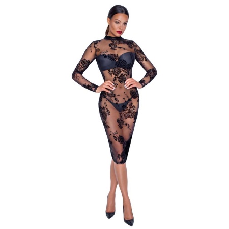 Dress Flock Print L - 2