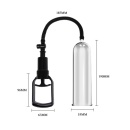 Pompa próżniowa Penis Pump z ręcznym mechanizmem i podziałką pomiarową - 5