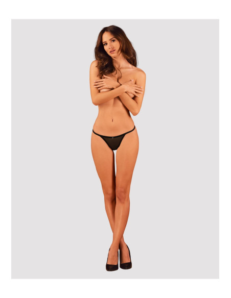 Celia Noir thong   XS/S