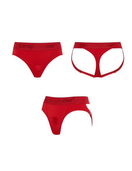 HARNESS LINGERIE HEROINE - S - RED