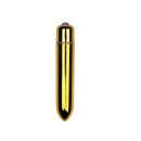 Wibrator punktowy X-Basic Bullet Long 10 prędkości (9 cm, złoty) - 1