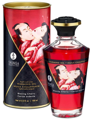 Warming Oil Blazing Cherry