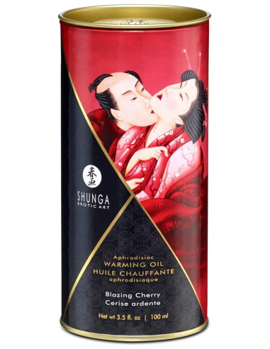 Warming Oil Blazing Cherry