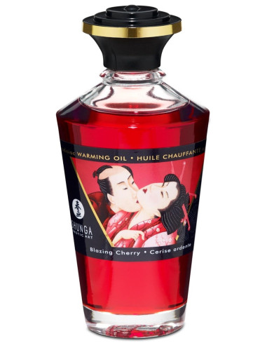 Warming Oil Blazing Cherry
