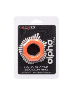 Alpha Sexagon Ring Orange 2