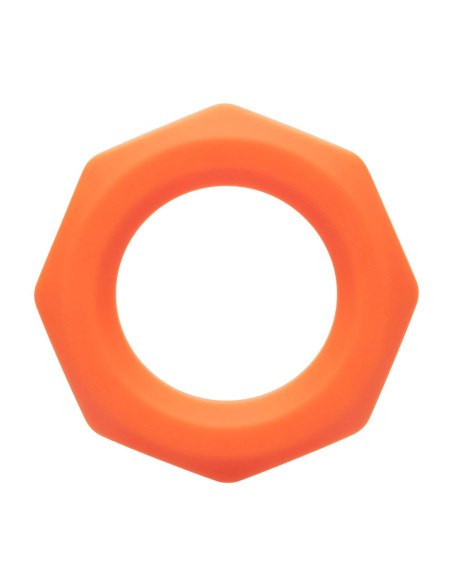 Alpha Sexagon Ring Orange