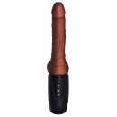 Wibrator realistyczny King Cock Plus 7.5 Thrusting z jądrami, funkcja pchnięć i podgrzewania, 29,7 cm - 3