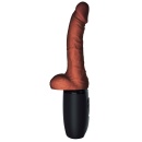 Wibrator realistyczny King Cock Plus 7.5 Thrusting z jądrami, funkcja pchnięć i podgrzewania, 29,7 cm - 4