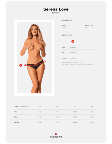 Bielizna-Serena Love figi   XS/S