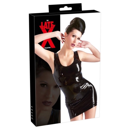 Latex Mini Dress XL - 1