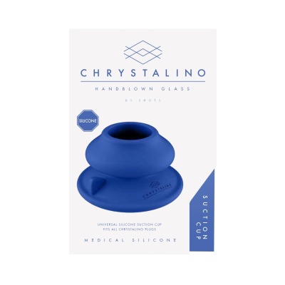 Chrystalino - Silicone Suction Cup - Blue - 1
