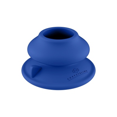 Chrystalino - Silicone Suction Cup - Blue - 1 2
