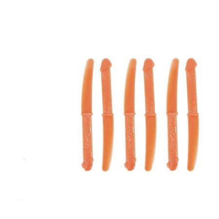 Zestaw noży Penis Knife w kształcie penisa na wieczór panieński - 1