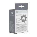 Pierścień-Tickler Set Textured Ring Smoke - Zestaw 6 Rozciągliwych Pierścieni Erekcyjnych z Teksturowaną Powierzchnią i Wypustka - 4