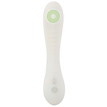 Wibrator GITD G-Spot – zakrzywiony stymulator punktu G z 9 trybami wibracji i powłoką Soft Touch, 17,9 cm - 4