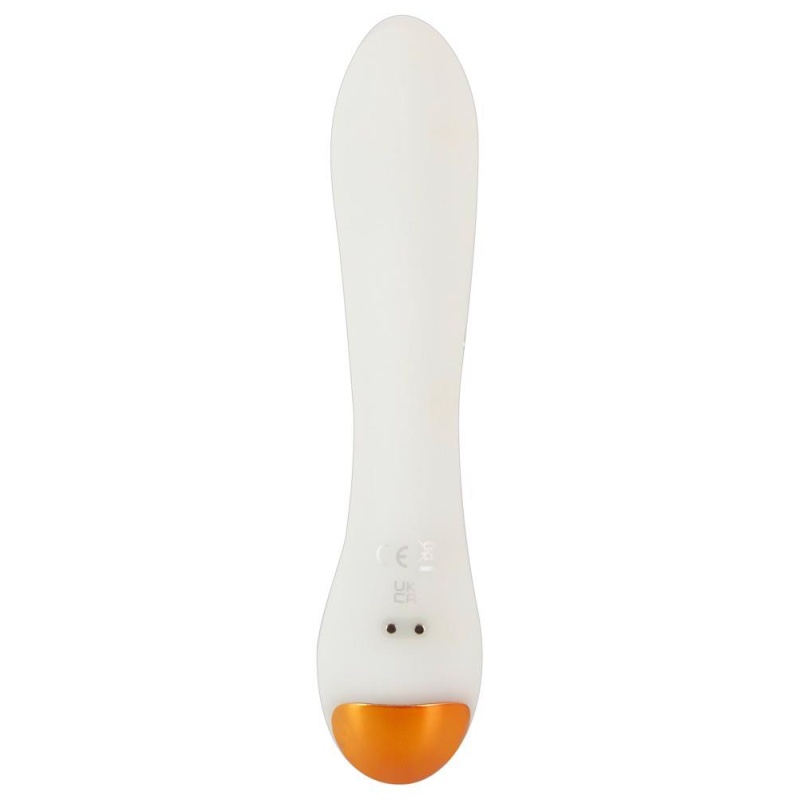 Wibrator GITD G-Spot – zakrzywiony stymulator punktu G z 9 trybami wibracji i powłoką Soft Touch, 17,9 cm - 5