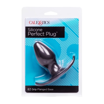 Silicone Perfect Plug Black - 1 2