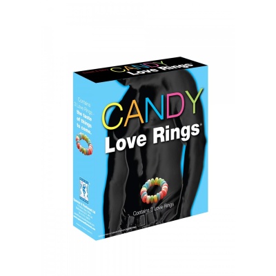 Słodycze-CANDY LOVE RINGS, Pierścień Miłości - 1