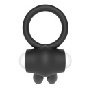 Wibracyjny pierścień na penisa Power Clit 7,5 cm, czarny - 5