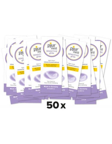 Żel-pjur 2 ml-MED Sensitive glide - 50 sztuk