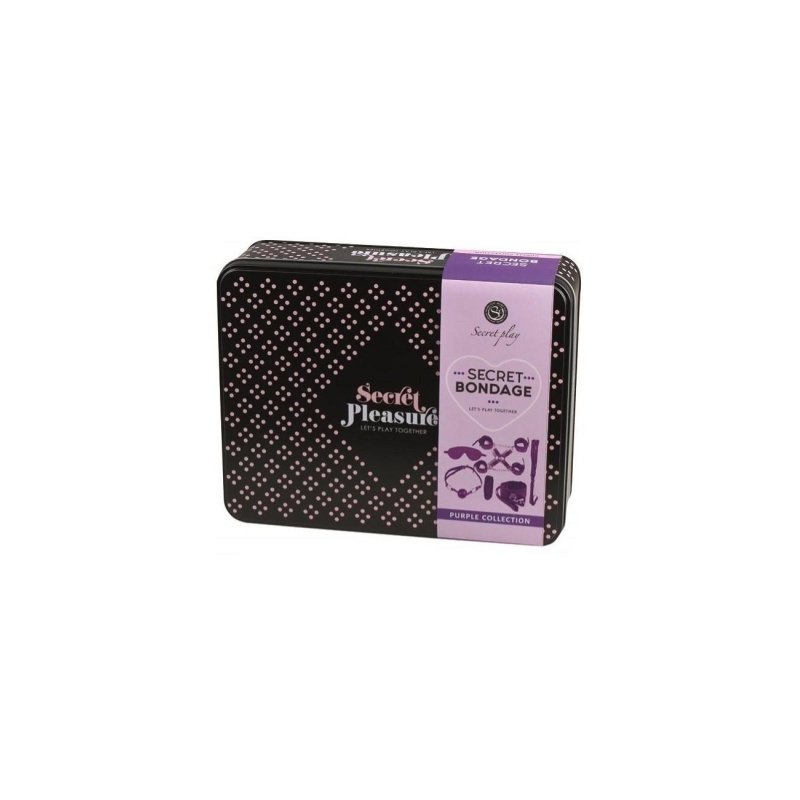 Secret Bondage - Set 8 pcs Purple & Black - 1