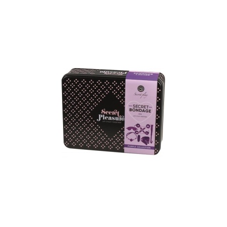 Secret Bondage - Set 8 pcs Purple & Black - 1