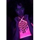 Two Piece with Crop Top and Stockings - Pink - 9