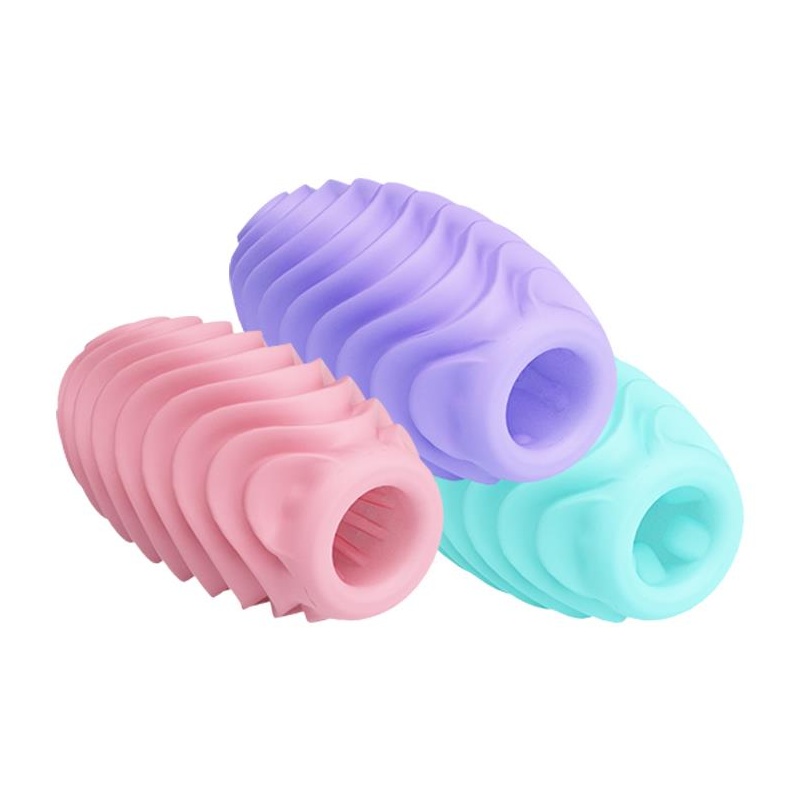 Zestaw masturbatorów Egg Set - elastyczna struktura - 5