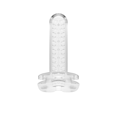 Wkładka (sleeve) do masturbatora Blowjoy Sexpresso - sfalowana powierzchnia wewnętrzna, ABS Elastomer, 7,5 × 14 cm - 1