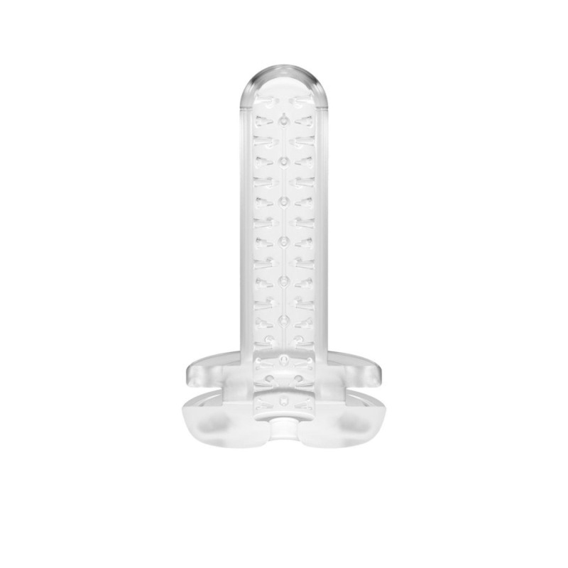 Wkładka (sleeve) do masturbatora Blowjoy Sexpresso - sfalowana powierzchnia wewnętrzna, ABS Elastomer, 7,5 × 14 cm - 1