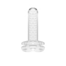 Wkładka (sleeve) do masturbatora Blowjoy Sexpresso - sfalowana powierzchnia wewnętrzna, ABS Elastomer, 7,5 × 14 cm - 1