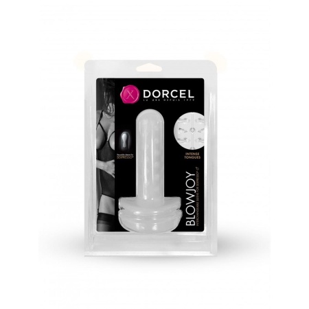 Wkładka (sleeve) do masturbatora Blowjoy Sexpresso - sfalowana powierzchnia wewnętrzna, ABS Elastomer, 7,5 × 14 cm - 2