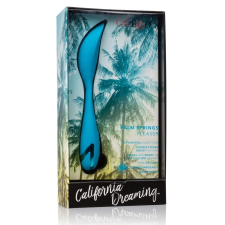 Elastyczny wibrator Palm Springs Pleaser 25,4 cm z Power Boost - 2