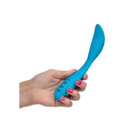 Elastyczny wibrator Palm Springs Pleaser 25,4 cm z Power Boost - 3