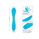 Elastyczny wibrator Palm Springs Pleaser 25,4 cm z Power Boost - 6